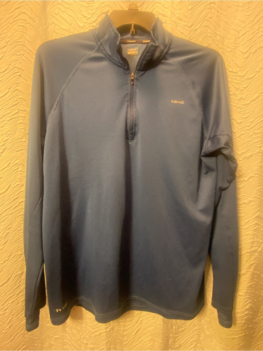 Hind Blue Running Quarter-Zip Pullover